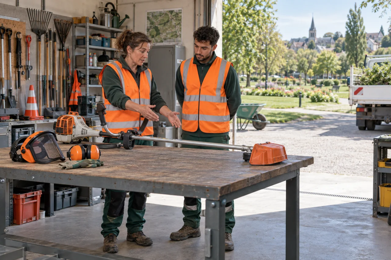 Collectivités : former les agents à la débroussailleuse et prévenir les sinistres