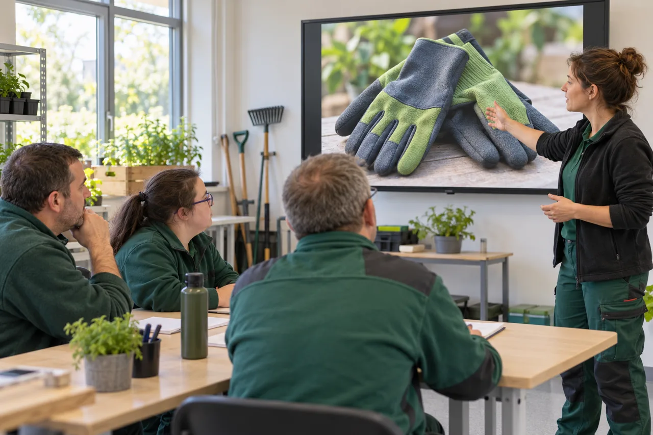 Formation espaces verts en ESAT : apprendre avec des visuels adaptés
