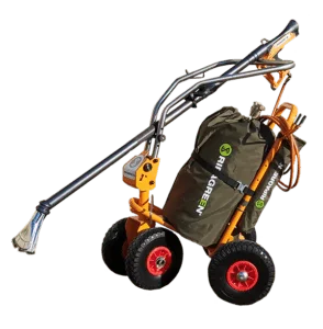 Désherbeur à air chaud pulsé Ripagreen Pack Easy avec chariot et lance